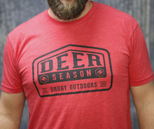 Load image into Gallery viewer, DEER SEASON RED T-SHIRT

