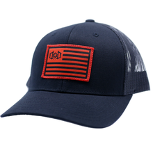 Load image into Gallery viewer, BLACK DOD FLAG HAT
