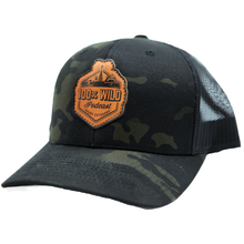 Load image into Gallery viewer, CAMO 100% WILD PODCAST HAT
